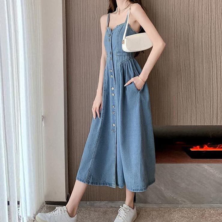 デニムワンピ【韓国ファッション】 | Doula Doula | 詳細画像6 