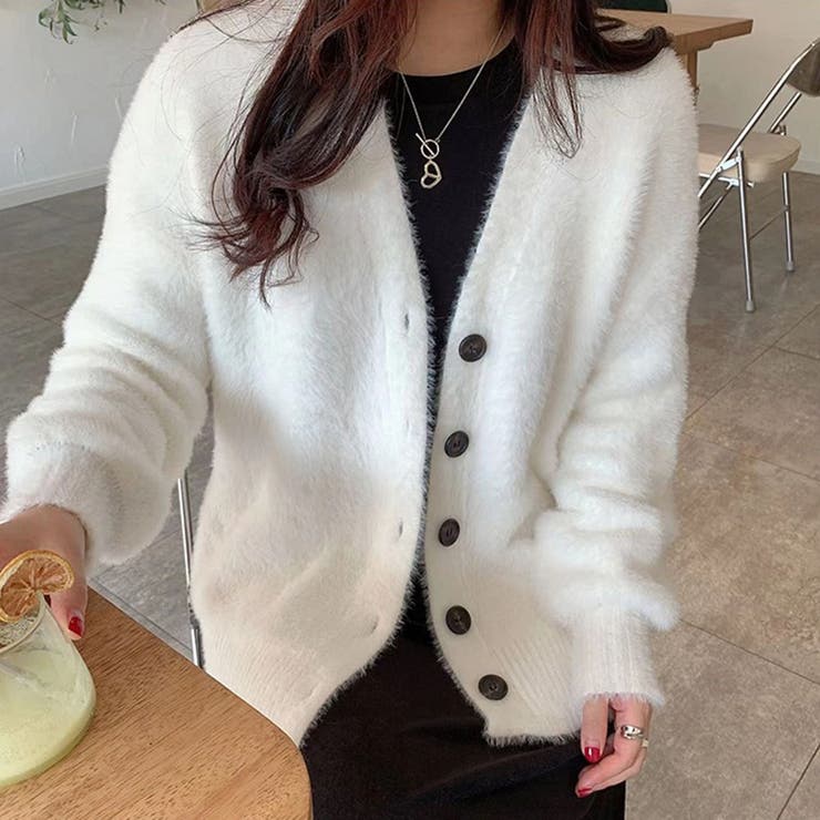 カーディガン【韓国ファッション】[品番：ZJ000023504]｜Girly