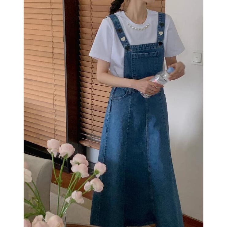 デニムワンピ【韓国ファッション】 | Doula Doula | 詳細画像2 