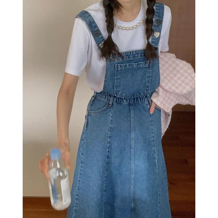 デニムワンピ【韓国ファッション】 | Doula Doula | 詳細画像5 