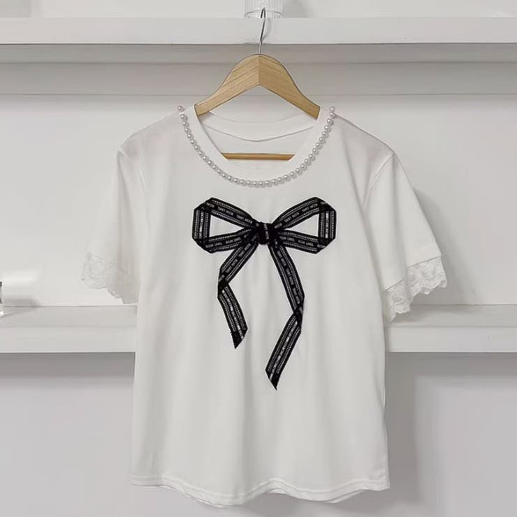 ホワイト | Ｔシャツ【韓国ファッション】 | Doula Doula