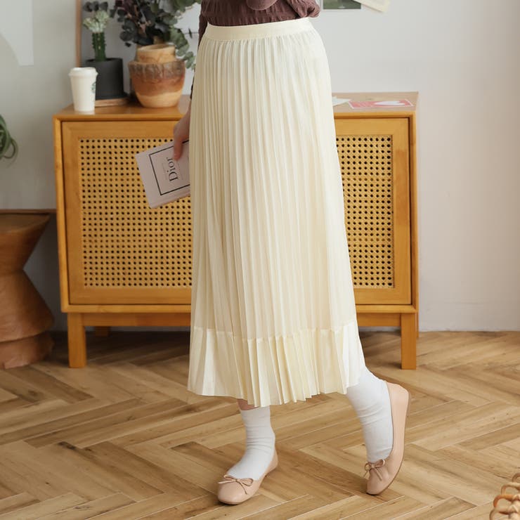 マキシスカート(足首位まで)【韓国ファッション】 | Doula Doula | 詳細画像1 
