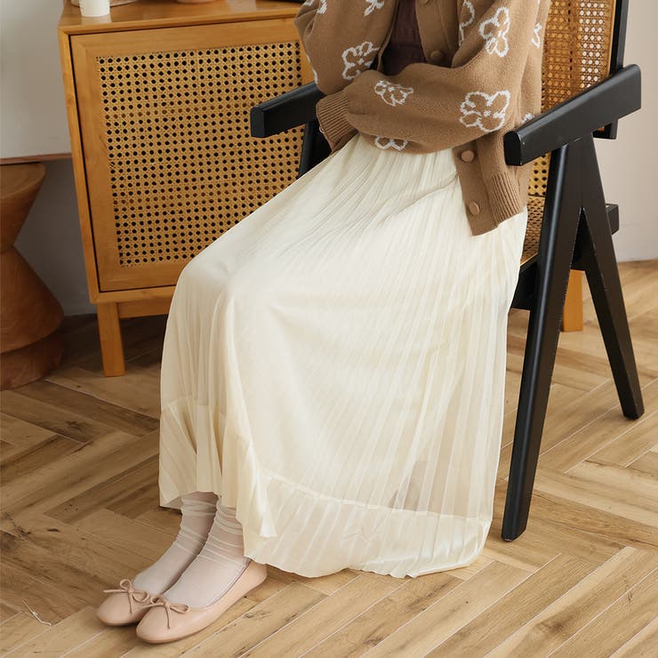 マキシスカート(足首位まで)【韓国ファッション】 | Doula Doula | 詳細画像7 