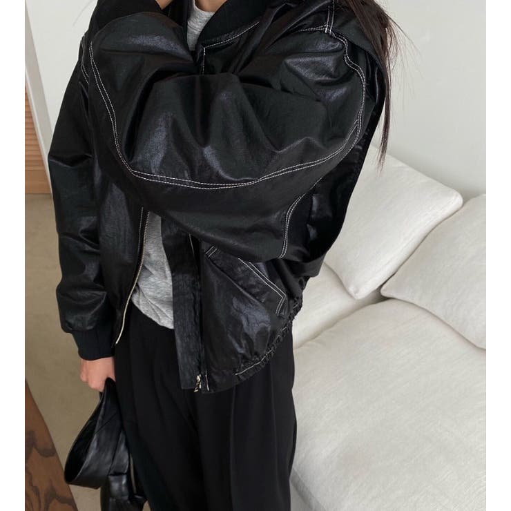 ライダースジャケット【韓国ファッション】 | Doula Doula | 詳細画像4 