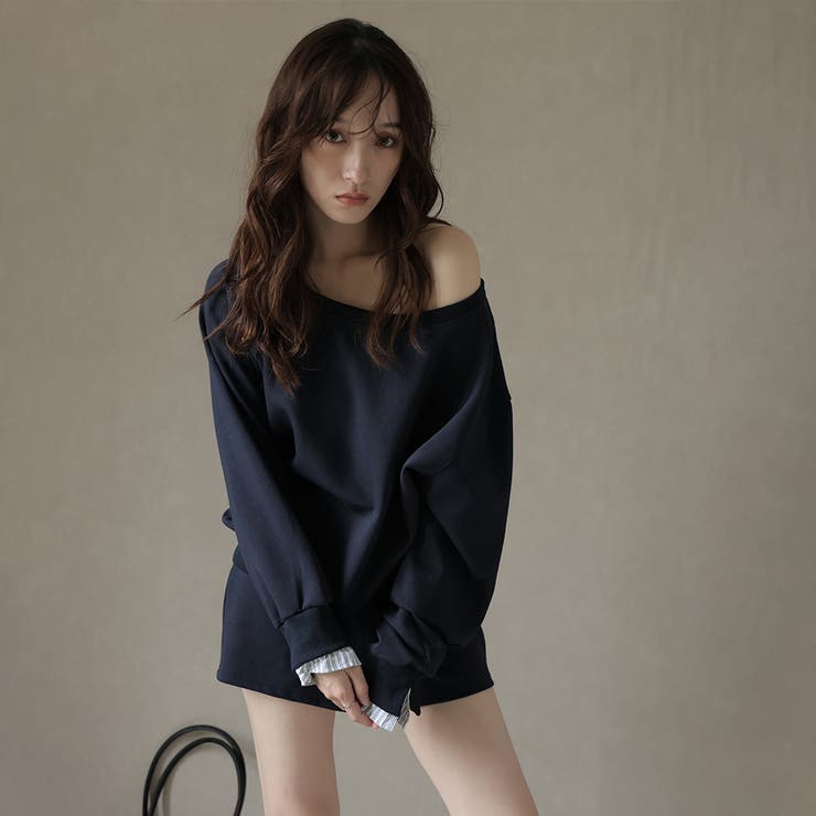 ダークブルー | セットアップ【韓国ファッション】 | Doula Doula