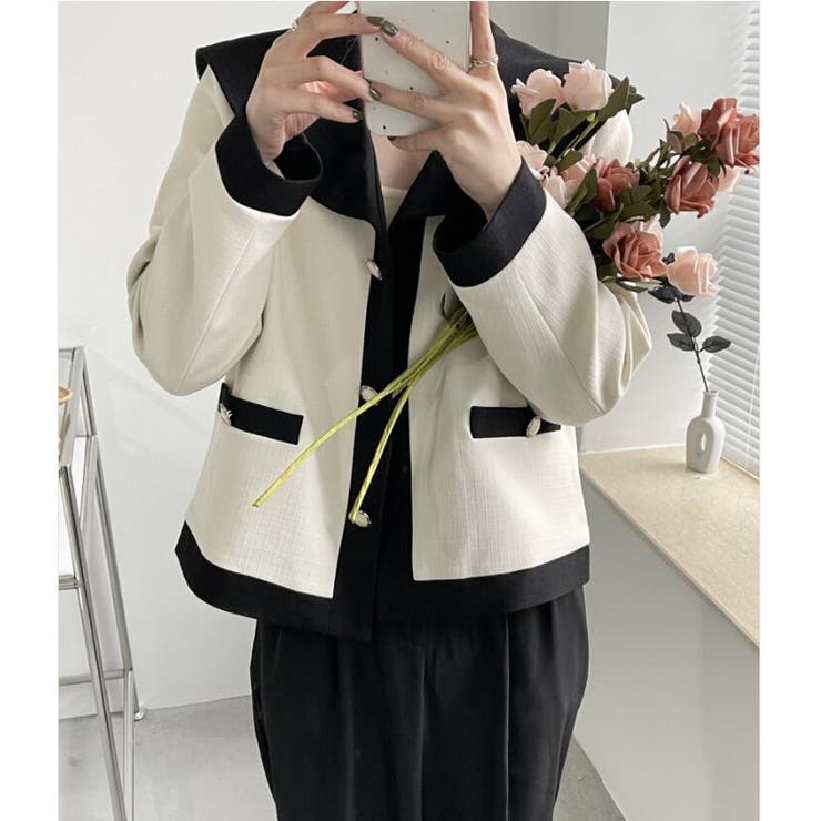 ショートコート【韓国ファッション】 | Doula Doula | 詳細画像1 