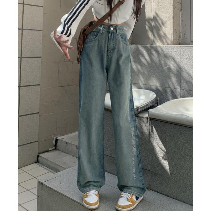 デニム【韓国ファッション】【春夏新商品】[品番：DOUW0007260