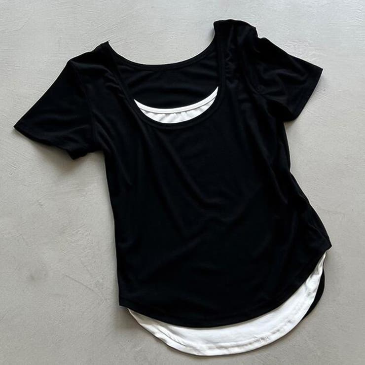 ブラック | Ｔシャツ【韓国ファッション】 | Doula Doula