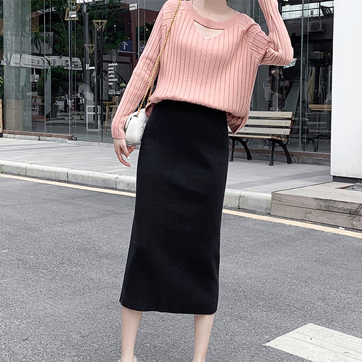 ブラック | タイトスカート【韓国ファッション】 | Doula Doula