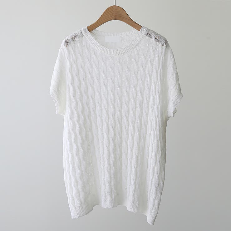 ニット半袖セーター【韓国ファッション】 | Doula Doula | 詳細画像8 