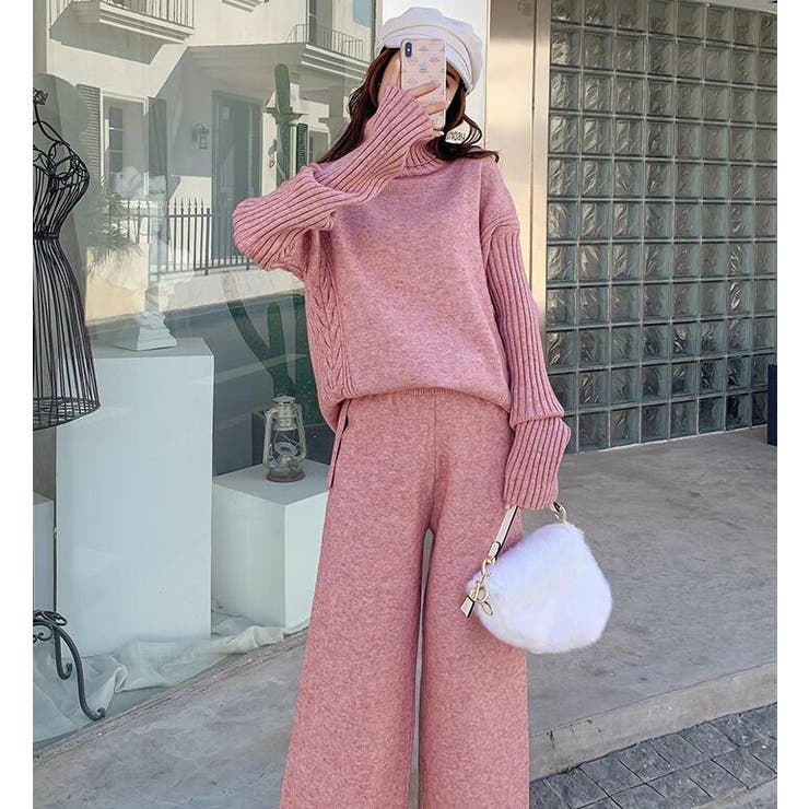 ピンク | セットアップ【韓国ファッション】 | Doula Doula