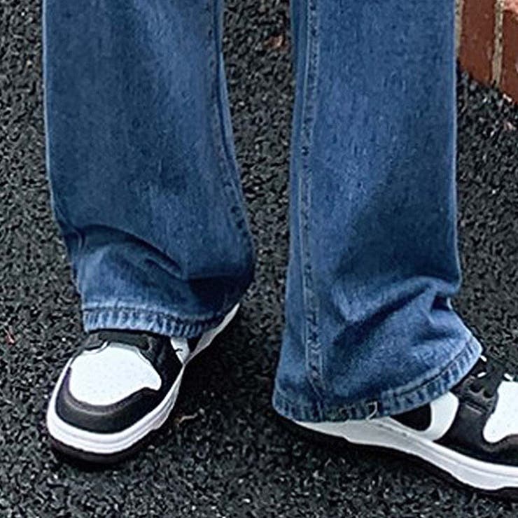 デザインウエストワイドデニムパンツ【韓国ファッション】【春夏新商品】 | Doula Doula | 詳細画像15 