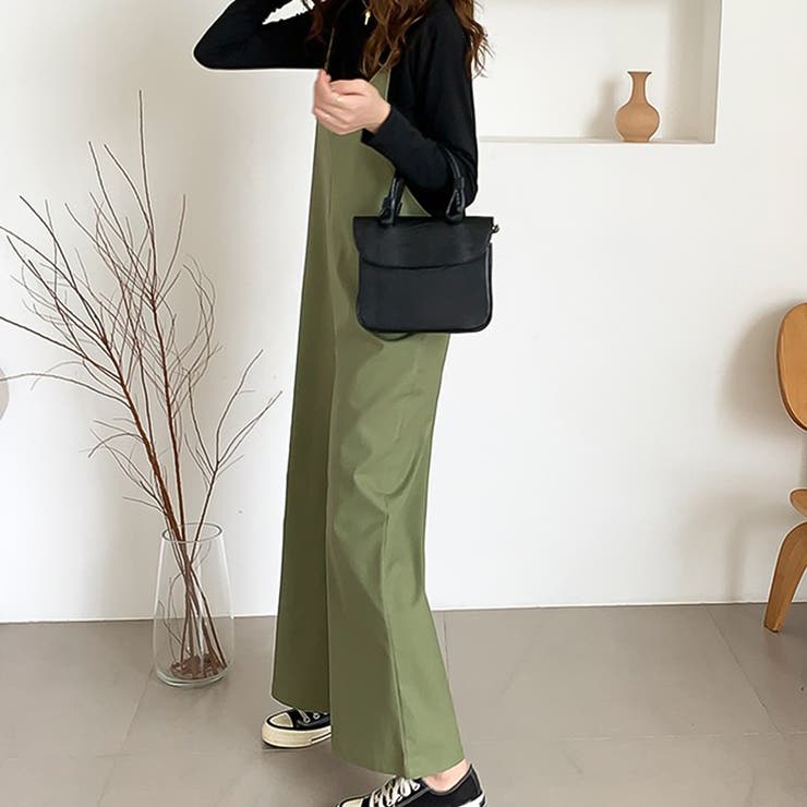 さらっとリラックス。Vネックサロペットワイドパンツ | Doula Doula | 詳細画像18 