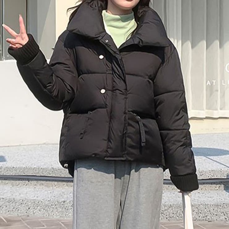 D-due デ・ドゥエ 2019 A/W 中綿 ブルゾンジャケット 2color 】スプレー加工ダブルジップアウトポケットショート
