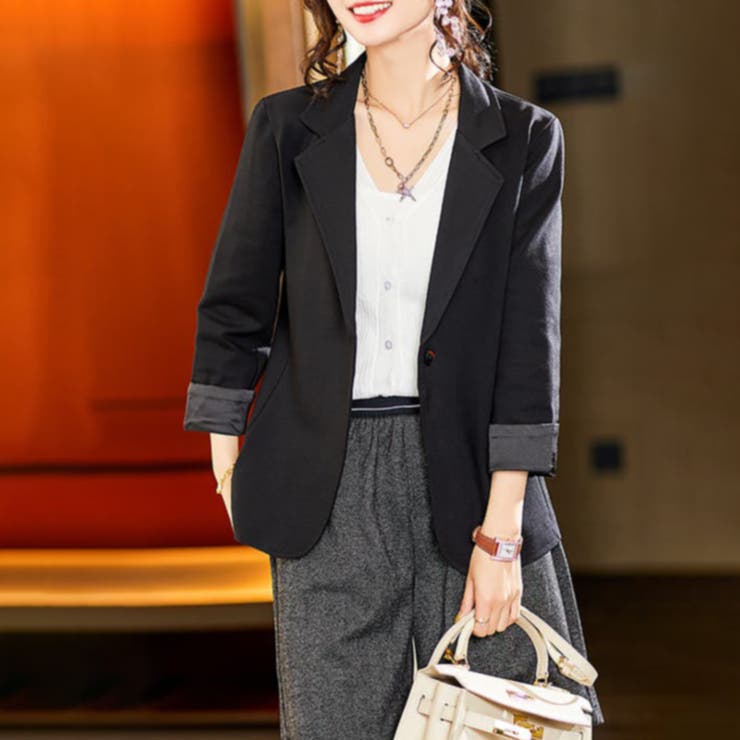 スーツ ロール アップ 美品 ZARA スーツセットアップ ロールアップ