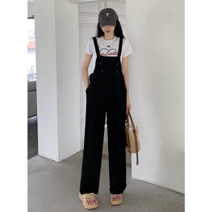 ワイドレッグジャンプスーツ【韓国ファッション】 | Doula Doula | 詳細画像6 