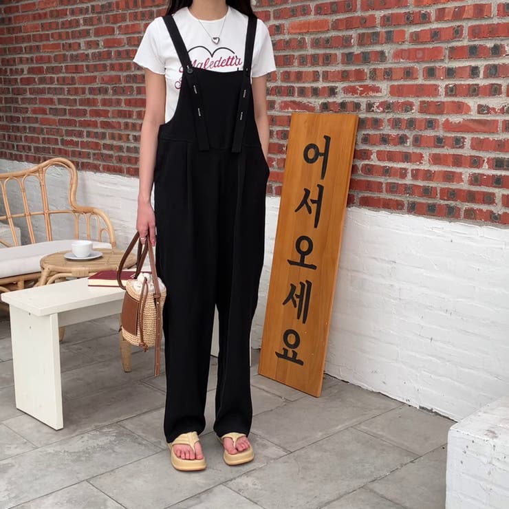 ワイドレッグジャンプスーツ【韓国ファッション】 | Doula Doula | 詳細画像11 