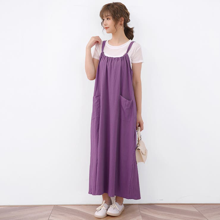 パープル | ワンピース ロングワンピース ロングワンピ | Doux Belle 