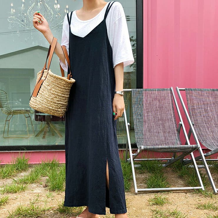ワンピース キャミワンピース ロング サロンペット 品番 Dblw Doux Belle ドゥーベル のレディースファッション通販 Shoplist ショップリスト
