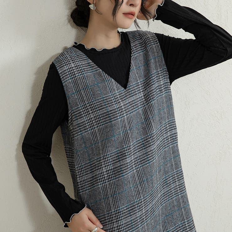 新色追加 ジャンパースカート 選べる長さ | Doux Belle  | 詳細画像15 