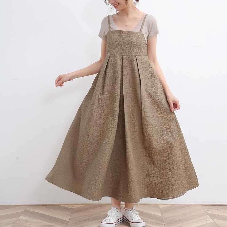 キャミワンピース ワンピース キャミソール[品番：DBLW0001172]｜Doux