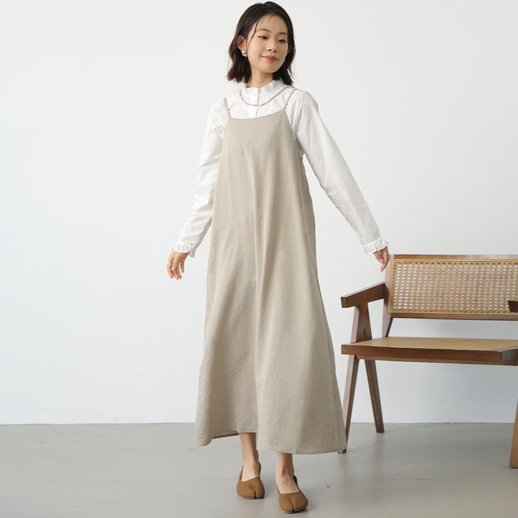 オールインワン スカート ワンピース | Doux Belle  | 詳細画像4 