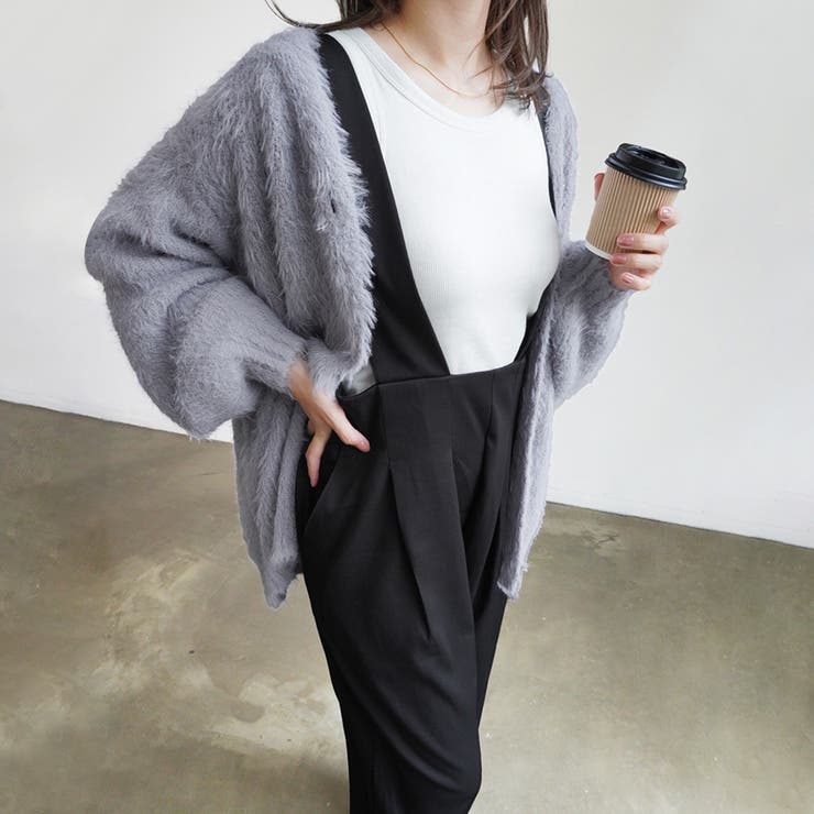 ツイルハイウエストサロペット ボトムス サロペ | Doux Belle  | 詳細画像10 