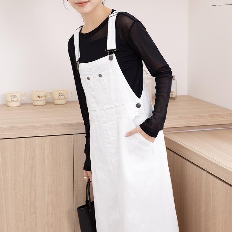 デニムジャンパースカート | Doux Belle  | 詳細画像10 