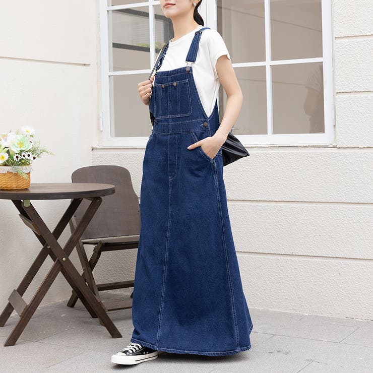 デニムジャンパースカート | Doux Belle  | 詳細画像2 