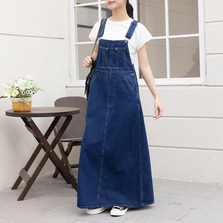 デニムジャンパースカート | Doux Belle  | 詳細画像3 