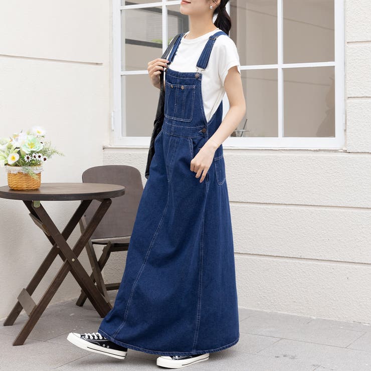 デニムジャンパースカート | Doux Belle  | 詳細画像4 