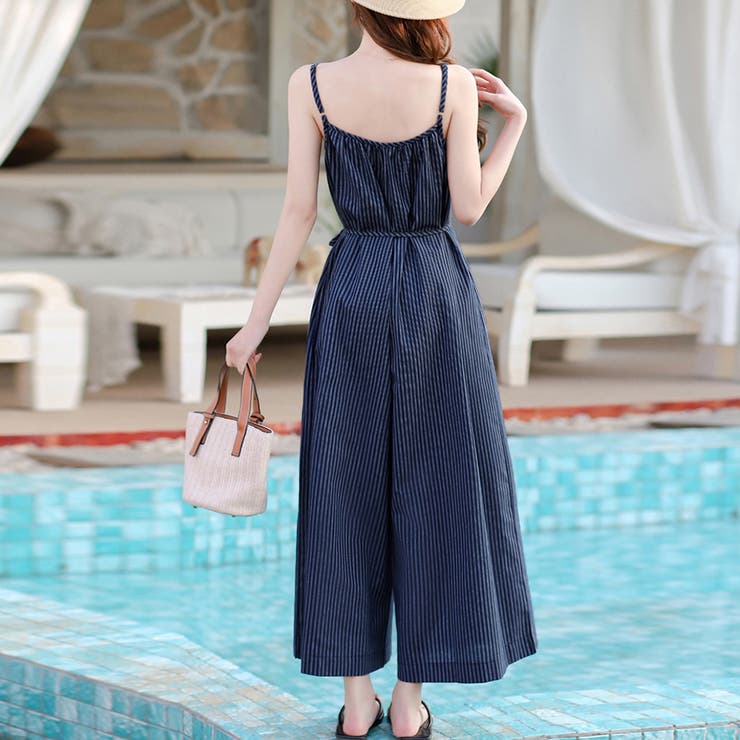 ワイドパンツサロペット | Doux Belle  | 詳細画像7 