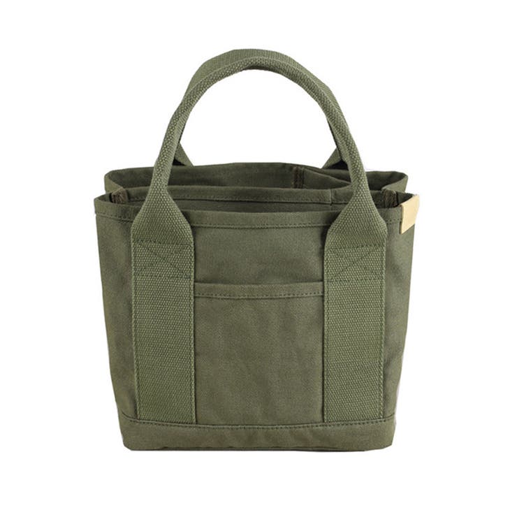 カーキ | トートバッグ キャンバス シンプル無地 | Doux Belle 