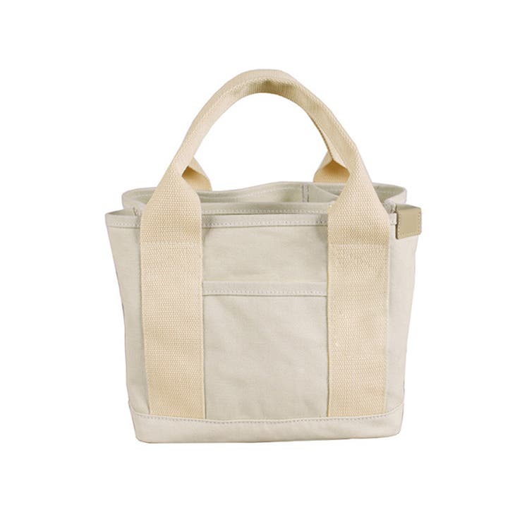 アイボリー | トートバッグ キャンバス シンプル無地 | Doux Belle 