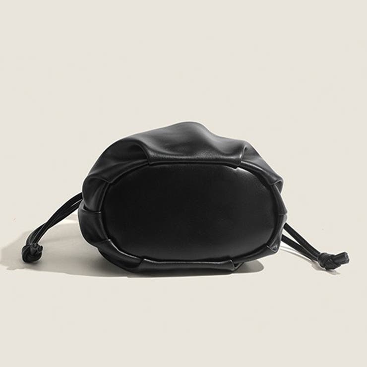 ミニマルデザインレザー巾着バッグ | Doux Belle  | 詳細画像17 