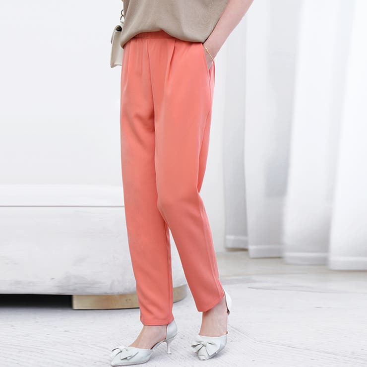 オレンジ | パンツ ロングパンツ ボトムス | Doux Belle 