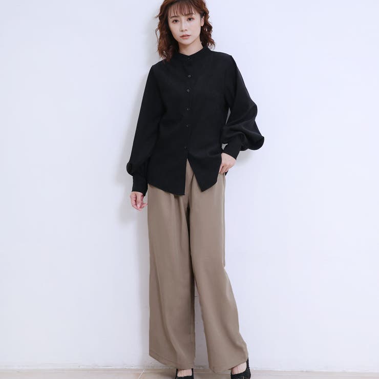 秋新作 ワイドパンツ レディース | Doux Belle  | 詳細画像16 