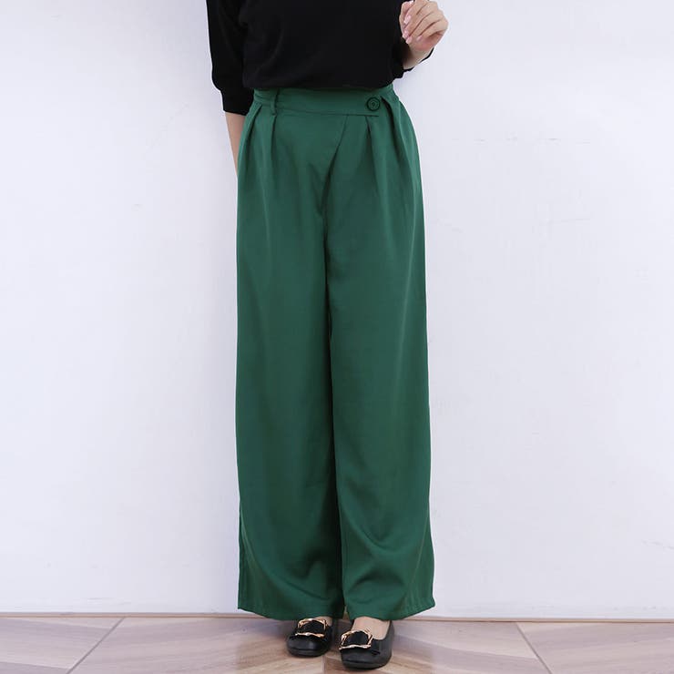 秋新作 ワイドパンツ レディース | Doux Belle  | 詳細画像36 