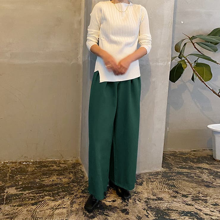 秋新作 ワイドパンツ レディース | Doux Belle  | 詳細画像39 