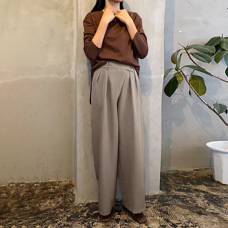 秋新作 ワイドパンツ レディース | Doux Belle  | 詳細画像22 