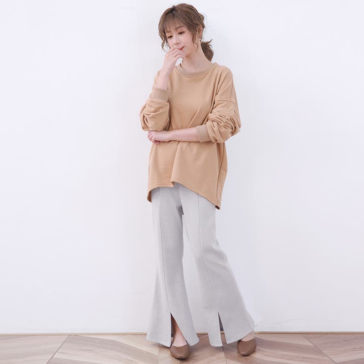 専用　ルース✖️GIONO ロングパンツ　M ロングパンツ パンタロン 無地 ストレッチ ストレッチパンツ