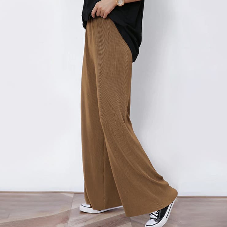 ブラウン | ボトムス パンツ ロング | Doux Belle 