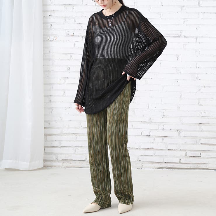 ロングパンツ ワイドパンツ ボトムス | Doux Belle  | 詳細画像26 