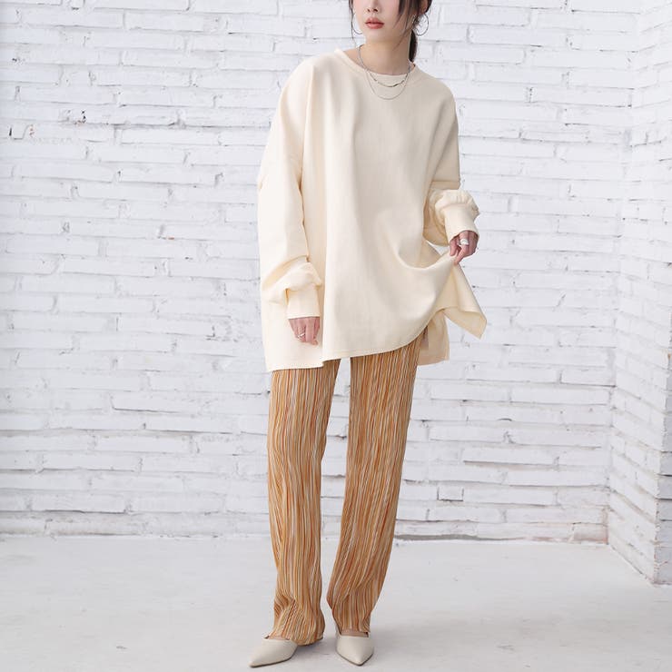 ロングパンツ ワイドパンツ ボトムス | Doux Belle  | 詳細画像4 