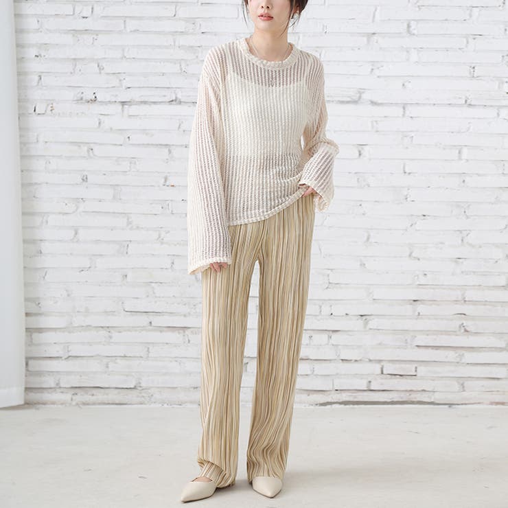 ロングパンツ ワイドパンツ ボトムス | Doux Belle  | 詳細画像7 