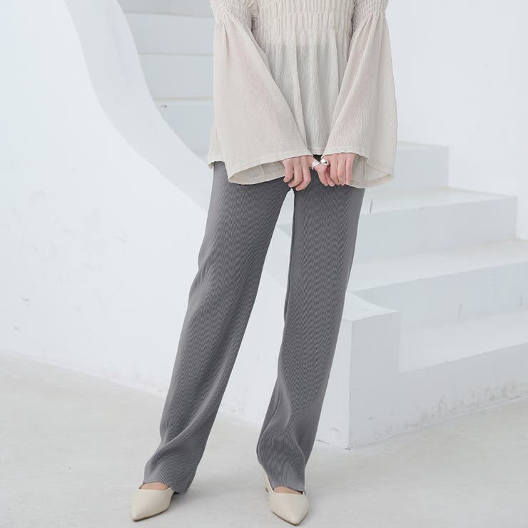 ロングパンツ ワイドパンツ ボトムス | Doux Belle  | 詳細画像12 