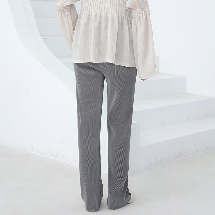 ロングパンツ ワイドパンツ ボトムス | Doux Belle  | 詳細画像14 