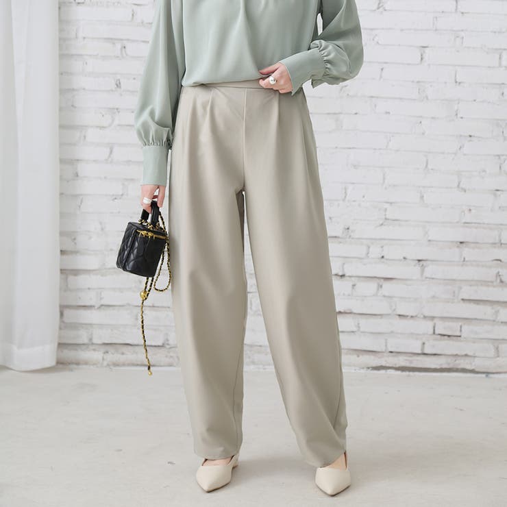 サンドベージュ | パンツ ボトムス ロングパンツ | Doux Belle 