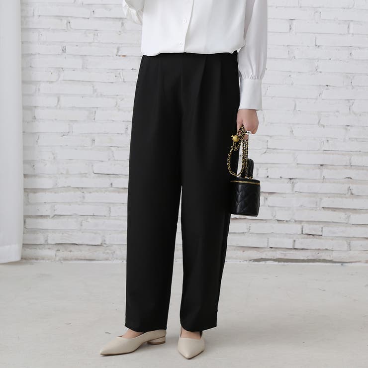 ブラック | パンツ ボトムス ロングパンツ | Doux Belle 