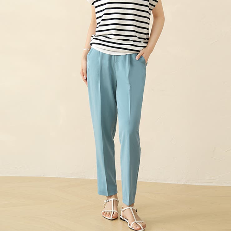 センタープレステーパードパンツ[品番：DBLW0002113]｜Doux Belle